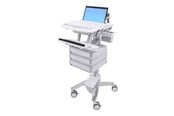 Monitorfäste - Ergotron StyleView Laptop Cart, 3 Drawers - vagn - SV43-1130-0