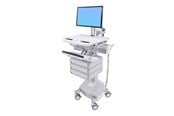 Monitorfäste - Ergotron StyleView Cart with LCD Pivot, LiFe Powe - SV44-1332-2