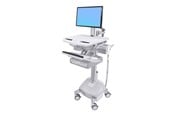 Monitorfäste - Ergotron StyleView Cart with LCD Pivot, LiFe Powe - SV44-13A2-2