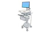Monitorfäste - Ergotron StyleView Cart with LCD Pivot, LiFe Powe - SV44-13B2-2