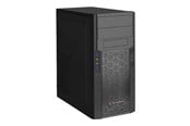 Chassi - SilverStone Precision PS13 - tower - ATX - Chassi - Miditower - Svart - sst-ps13b