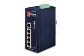 Switch - PLANET ISW-504PT - switch - 5 portar - DIN-sken - ISW-504PT