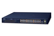 Switch - PLANET GS-4210-24P2S - switch - 24 portar - Adm - GS-4210-24P2S