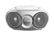 DAB, Nätverk & Klockradio - Philips CD Soundmachine AZ215S - boombox - CD - FM - Stereo - Silver - AZ215S/12