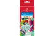 Skriv- och ritverktyg - Faber-Castell Coloured pencil Colour Grip cardboard/24x - 112424