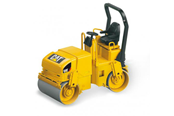 Leksaksbil - Bruder CAT Asphalt drum compactor - 02433