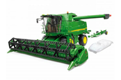 Leksaksbil - Bruder John Deere Combine harvester - 02132