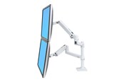 Monitorfäste - Ergotron LX Dual Stacking Arm - monteringssats - 45-492-216