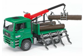 Leksaksbil - Bruder Professional series - MAN Timber truck w - 02769