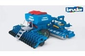 Leksaksbil - Bruder  LEMKEN Solitair 9 sowing combination - 02026