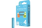 Battery - Panasonic eneloop lite BK-4LCCE/4BE battery - 4 x AAA - NiMH - BK-4LCCE/4BE