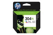Skrivartillbehör-bläck-toner - HP 304XL / N9K07AE - High Yield (Cyan Magenta Yellow) Ink - N9K07AE