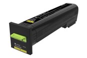 Skrivartillbehör-bläck-toner - Lexmark gul - original - tonerpatron - 72K20YE