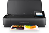Skrivare - HP Officejet 250 Mobile All-in-One - Color Inkjet - Wi-Fi Multifunktions - Färg - Bläck - CZ992A#BHC