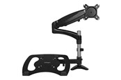 Monitorfäste - StarTech.com Single-Monitor Arm - Laptop Stand - One-Touch Height Adjustment - ARMUNONB