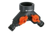 Trädgårdsvattning - Gardena Twin-Tap Connector 26.5 - 938-20 - 938-20