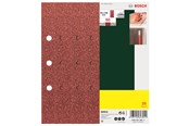 Slipmaskin - Bosch 25-delars planslippapperssats, kornstl 80 G= 80 - 2607017105