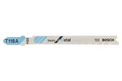 Sticksågar - Bosch Sticksågsblad T 118 A Basic for Metal - 2608631013