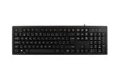 Tangentbord - Deltaco Tastatur nordisk layout USB 1.1m kabel. - Tangentbord - Nordisk - Svart - SK-047 B
