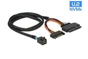SAS / SCSI-kabel - DeLOCK Kabel Delock SFF-8643 -> U.2 SFF-8639 + SATA 15Pin - 84821