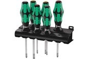 Handverktyg - Wera Screwdriver set w. Lasertip & rack - 05105622001