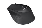 Mus - Logitech B330 Silent Plus - Mouse - Optic - 3 knappar - Svart - 910-004913