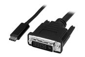 Displaykabel - StarTech.com USB C to DVI Adapter 2M - CDP2DVIMM2MB