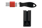 Systemtillbehör - Kensington USB Port Lock with Cable Guard - Square - K67915WW