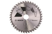 Cirkelsågar - Bosch Cirkelsågklinga STANDARD D= 190 mm; borrhål= 30 mm; K= 40 - 2609256821