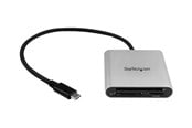 Flashram Reader & Adapter - StarTech.com USB 3.0 Flash Memory Multi-Card Reader and Writer with USB-C - FCREADU3C