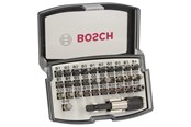 Borr & Bits - Bosch 32-delars skruvbitssats PH1; PH2; PH2; PH3; PZ1; PZ2; PZ2; PZ3; HEX 3; HEX 4; HEX 5; HEX 6; T10; T15; T20; T20; T25; T27; T30; T40 - 2607017319