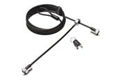 Systemtillbehör - Kensington MicroSaver 2.0 Keyed Twin Laptop Lock - K65048WW