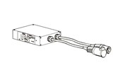 Strömförsörjning - APC In-Line Current Meter Strömförsörjning - ATX - 80 Plus - AP7152B