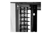 Nätverks tillbehör - StarTech.com Vertical Cable Organizer with D-Ring Hooks - 0U - 6 ft. - CMVER40UD