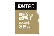 Flashram & USB Flash Drives - Emtec Gold+ - ECMSDM32GHC10GP