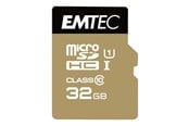 Flashram & USB Flash Drives - Emtec Gold+ - ECMSDM32GHC10GP