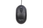 Mus - Gembird Wired optical mouse U-01 - Mouse - Optic - 3 knappar - Svart - MUS-U-01