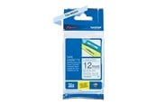 Papper, Fotopapper & Etiketter - Brother TZEMQ531 / TZe-MQ531 Black on Pastel Blue Ribbon (12mm x 4m) - TZEMQ531