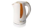 Vattenkokare - Eldom Vattenkokare C230 1.7 L - Vit med gula och orange toner - 2000 W - CZAJNIK C 230