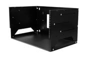 Rack chassis - StarTech.com Wall-Mount Server Rack with Built-in Shelf - Solid Steel - 4U - WALLSHELF4U
