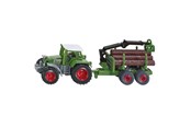 Leksaksbil - SIKU Tractor W Forestry Trailer - 541571