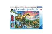 Pusselspel - Ravensburger At the dinosaurs 100pcs. XXL - 106653
