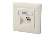 Nätverks tillbehör - DIGITUS DN-9007-1 - flush mount outlet - DN-9007-1
