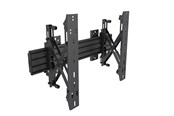Väggfäste, AV-Möbel - Multibrackets M Wallmount Pro MBW1U Push In Pop Out Black - Max 30 kg - recommended for 65" - 7350073734115