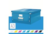 Arkivering & Förvaring - Leitz Förvaringslåda Click & Store WOW Large Blå - 60450036