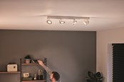 Lampor - Philips CLOCKWORK bar/tube white 4x4.5W SELV - 915005306101