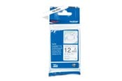 Papper, Fotopapper & Etiketter - Brother TZe R231 - Black On White - Roll (1.2 cm x 4 m) - TZER231