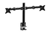 Monitorfäste - iiyama DS1002C-B1 - mounting kit - adjustable arm - for 2 monitors - black - DS1002C-B1