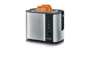 Brödrost & Toaster - SEVERIN Brödrost & Toaster AT 2589 - Brushed Stainless Steel/Black - AT 2589