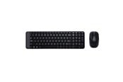 Tangentbord - Logitech MK220 Combo Wireless - US - Tastatur & Mus set - Engelska (US) - Svart - 920-003168